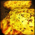 Roasted Cabbage Rounds