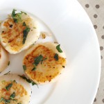 New Recipe! Quick Pan Seared Scallops