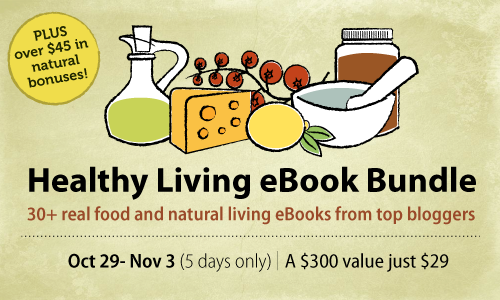 30+ real food and natural living eBooks for $29 (Including Well-Fed)!