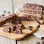 Chocolate, Chocolate Chip Fruit and Nut Bars