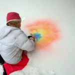 Snow-Airbrushing, the Endless Cavalcade of Snow Days, and a Stomach Bug that Wouldn’t Quit