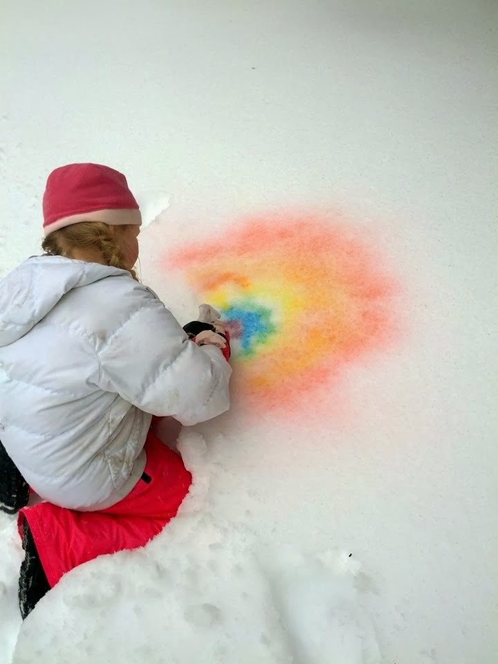 Snow-Airbrushing, the Endless Cavalcade of Snow Days, and a Stomach Bug that Wouldn’t Quit