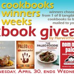 HYH Giveaway: 8 Paleo Cookbooks with 8 Lucky Winners