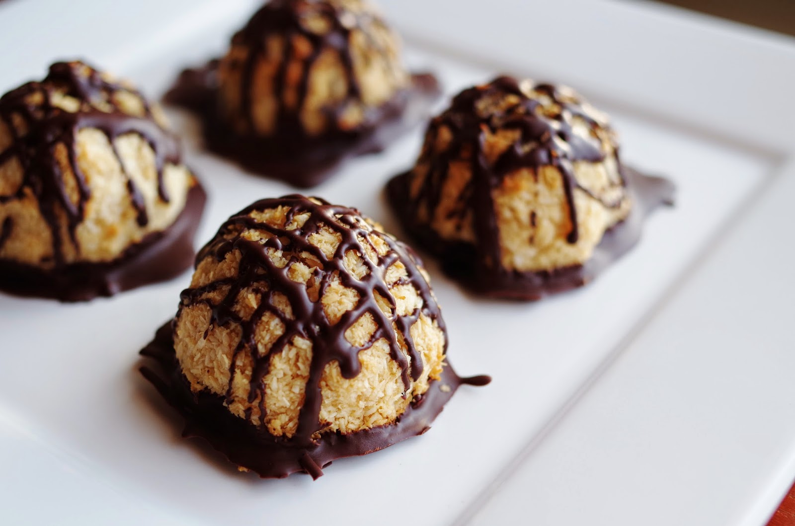 The Slim Palate Paleo Cookbook Review and Paleo Chocolate Dipped Coconut Macaroon Recipe