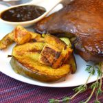 Roasted Orange-Chipotle Acorn Squash and Sweet Potato