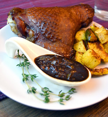 Smoked Turkey with Fig Balsalmic