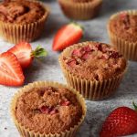 The Best Healthy Strawberry Muffins Recipe (Paleo, Gluten-Free, Dairy-Free)