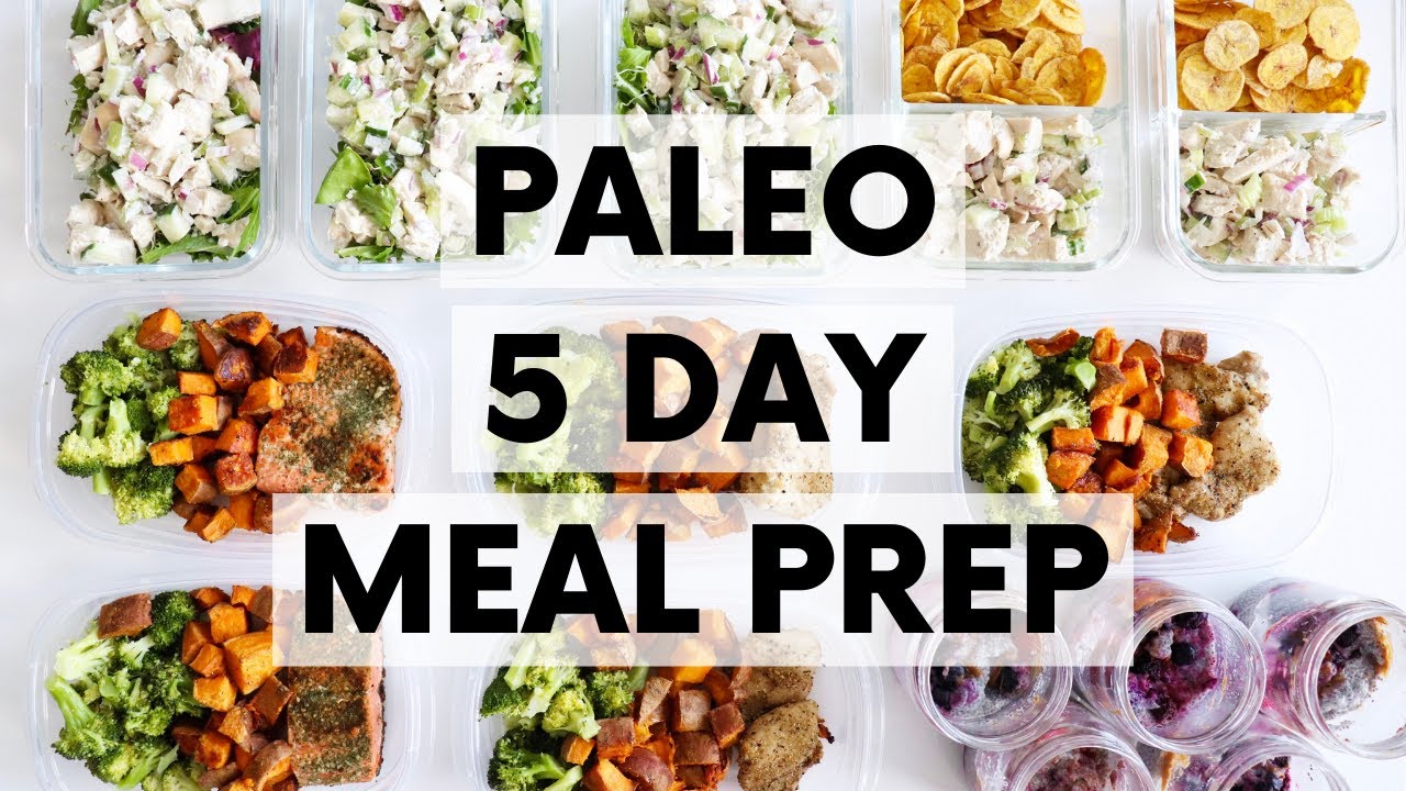 PALEO 5-DAY MEAL PREP