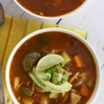 Mexican Inspired Chicken Soup – Up and Alive