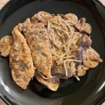 #Paleo Chicken Marsala with Hearts of Palm angel…