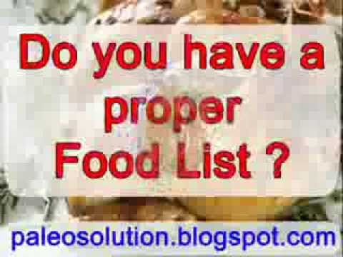 Paleo Food List – Paleo Recipe Book