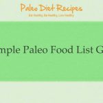 Paleo Diet Food List