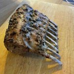 First attempt at  Rack of Lamb. #cookingcaveman…