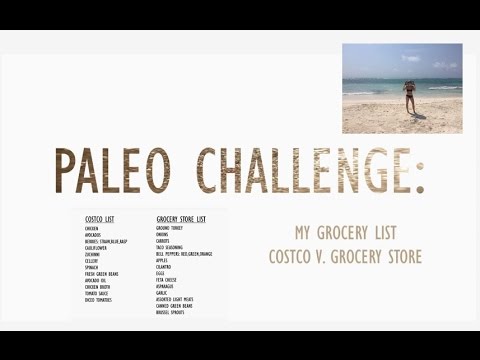 Paleo Challenge: My Grocery List (Costco v. Grocer…