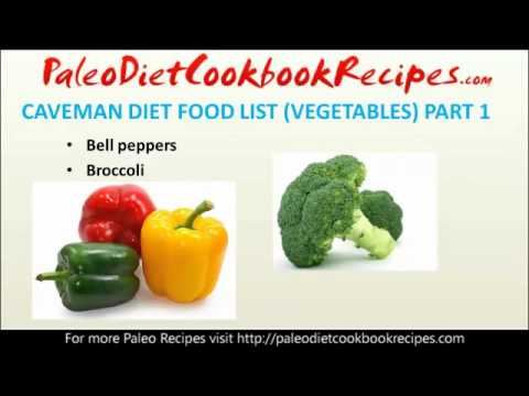 Paleo Diet Food List (Vegetables Part 1)