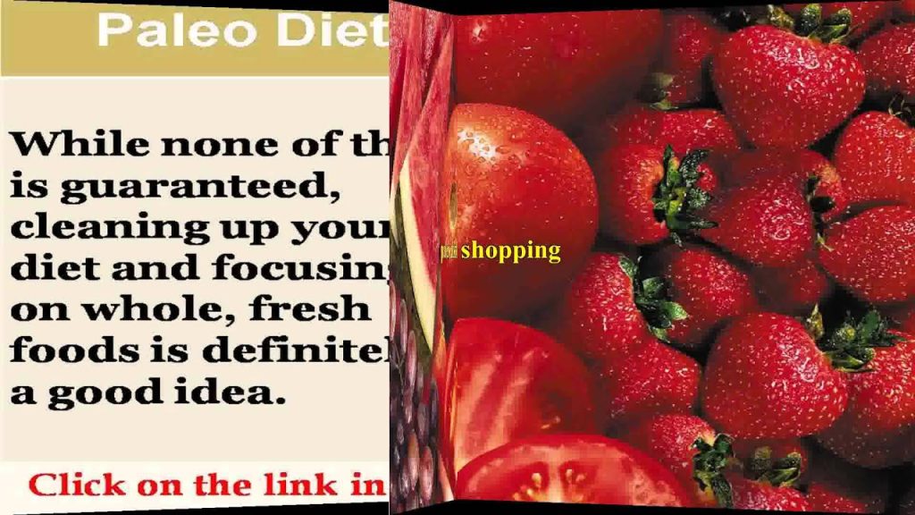 See now  paleo diet shopping list